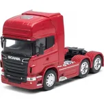 Welly tahač Scania V8 R730 1:32 červený