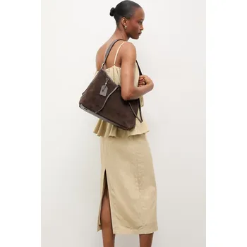 Kabelka Kožená kabelka Answear.LAB lls2207.iak hnědá 89X, vel. ONE SIZE