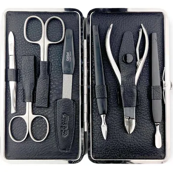 GöSol Solingen dámská kožená manikúra Milano 1609 černá