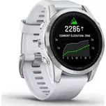 Garmin epix™ Pro (Gen 2) Standard Edition, 42 mm, Silver with Whitestone Band