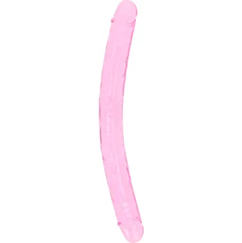 REALROCK Realistic Double Dong - 13'' / 34 cm, růžový