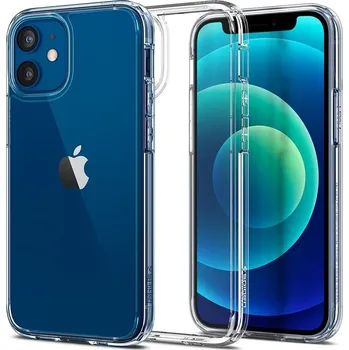 Pouzdro na mobilní telefon Spigen - Ultra Hybrid - iPhone 12 - čirý