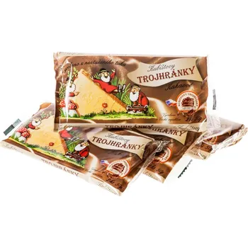 Kubištovy trojhránky kakaové 2ks 50g