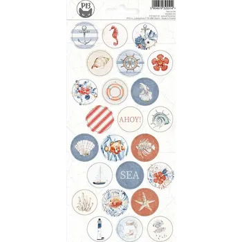 samolepka P13 Samolepky Sea la vie 3, 10,5 x 23cm