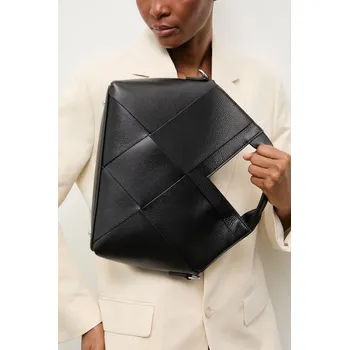 Kabelka Kožená kabelka Answear.LAB QL.2.cjk černá 99X, vel. ONE SIZE