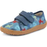 Chlapecké plátěné barefoot tenisky CANVAS DARK DENIM Froddo G1700440-15 - 26