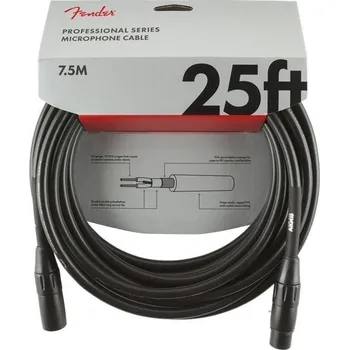 Strunný nástroj Fender Professional Series 7,5 m Mikrofonní kabel (Jako nové)