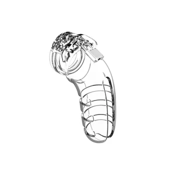 Shots ManCage Model 06 Transparent pás cudnosti pro muže 140 mm