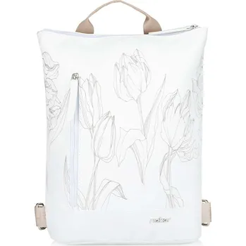 Kabelka Dámský batoh RIEKER C2534-110-TUL bílá W5 -UNI-