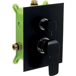 EBS Elisa Black Baterie vanová podomítková černá/chrom ELI015BCR