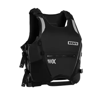 Vodácké vybavení vesta ION Booster X SZ BLACK velikost neoprenů a trapézů 52/L