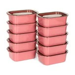 Dózy na potraviny Cozary červené 10 ks