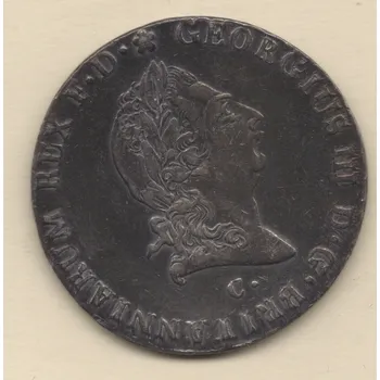 Jiří III. – 2/3 tolaru 1814 C, Clausthal (Hannover) 12,97 g