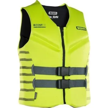Vodácké vybavení vesta ION Booster 50N Front Zip kids LIME velikost neoprenů a trapézů 152/12/L