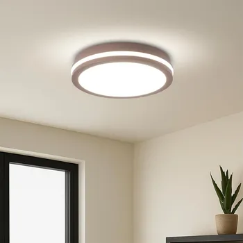 Venkovní osvětlení Brilagi - LED Venkovní stropní svítidlo BENE LED/24W/230V pr. 26 cm hnědá IP54