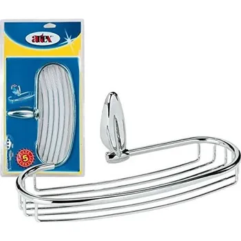 Mýdlenka ARTEX ITALY – Mýdlenka do sprchy koupelnová police – chrom – 22.30.12