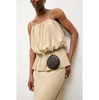 Kožená klíčenka Answear.LAB tgp1052.iak hnědá 89X, vel. ONE SIZE