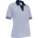 Dámské tričko Callaway Chev Geo Half-Sleeve Womens S