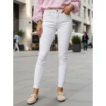 Dámské kalhoty DSTREET BÍLÁ s36