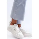 Bílé dámské tenisky Big Star Memory Foam System Velikost: 38