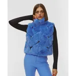 Dámská Vesta S Kožíškem Sportalm V Modré Barvě 200066-2623