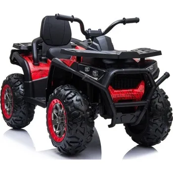 Dětské vozidlo LEAN CARS Elektro čtyřkolka XMX607 červeně malovaný pavouk