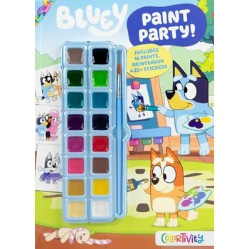 Pohádka Bluey Colortivity: Paint Party! - Editors of Studio Fun International