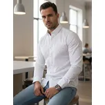 Pánská košile DSTREET BÍLÁ XXL