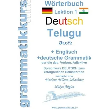 Cizí jazyk Wörterbuch Deutsch - Telugu - Englisch A1 Lektion 1 - Aziz, Basma Abdel