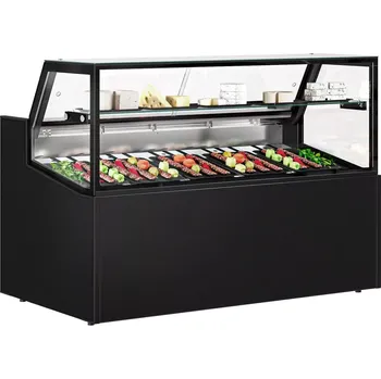 Chlazení vasegastro Chladicí pult - 1580 mm - 290L - s LED osvětlením a 1 policí