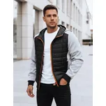 Pánská bunda DSTREET SVĚTLE ŠEDÁ M