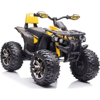 Dětské vozidlo LEAN CARS Elektro čtyřkolka QLS-3288 žlutá