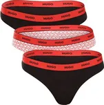 3PACK dámská tanga HUGO vícebarevná (50545703 695) L