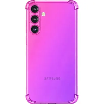 Pouzdro na mobilní telefon Kryt Samsung A57 5G Shock duhový růžovo-fialový (obal neboli pouzdro na Samsung A57 5G)
