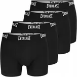 4PACK pánské boxerky Everlast černé (BM004-01) L