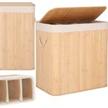 Springos HA0154 BAMBUSOVÝ KOŠ NA PRÁDLO