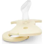 Binky Bow Newborn Elodie Details Silicone - Oat White