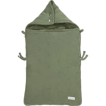 Příslušenství pro přepravu dětí MEYCO Fusak Mini knots - Forest green