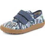 FRODDO chlapecké textilní tenisky BAREFOOT CANVAS G1700440-16 světle modrá 26