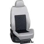 Autopotahy Volkswagen TRANSPORTER T5 / od r.2010->, 9 Míst, KOŽENKA > OR 0428 (OR 0428 / Šedý koženkový bok)