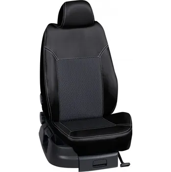 Potah sedadla Autopotahy Volkswagen TOURAN / TOURAN /10.2010-09.2015, Touran (7 míst), KOŽENKA > OR 0429 (OR 0429 / Černý koženkový bok)