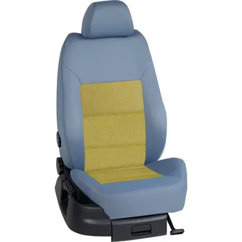 Potah sedadla Autopotahy Volkswagen TOURAN / TOURAN /10.2015->, Touran (5 míst), STANDARD > OR 0418 (OR 0418 / Světle modrý bok)