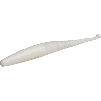 8ks - Gumová Nástraha Mikado M-Craft Wiggly Worm 7,5cm WHITE