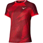 Pánské tričko Mizuno Stargazer Shadow Graphic Short Sleeve Tee Sun Dried Tomato XL