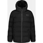 Chlapecká bunda UNDER ARMOUR PRONTO PUFFER JACKET UJFIM07F-001 ŠEDÁ 160-164