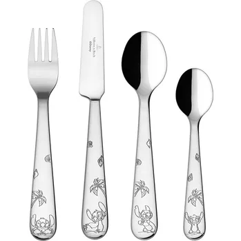 Příbor Dětské příbory Disney Stitch, 4 ks 215 x 150 x 25 mm - Villeroy & Boch