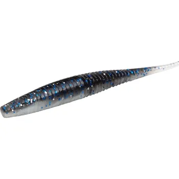 Rybářský háček 5ks Gumová Nástraha Mikado Wiggly Worm 100mm Bluegill