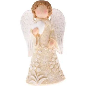 Casa de Engel Polyresinový anděl se srdcem 8/72