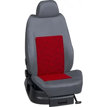 Potah sedadla Autopotahy Citroën C3 / od r.2017->, 5 dveří, KOŽENKA > OR 0440 (OR 0440 / Tmavě šedý koženkový bok)