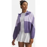 Dámská bunda UNDER ARMOUR RIVAL WOVEN JKT HD 6004849-520 FIALOVÁ L